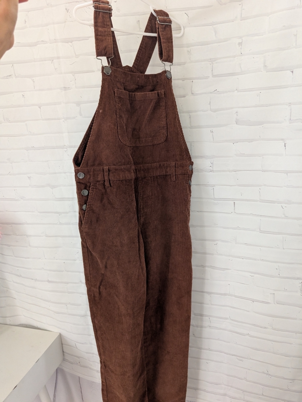 Forever 21 Brown Corduroy Overalls